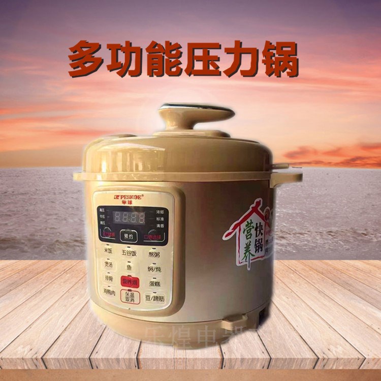 電腦智能豪華型 家用電飯煲 多功能5L電壓力鍋  廠家現(xiàn)貨批發(fā)