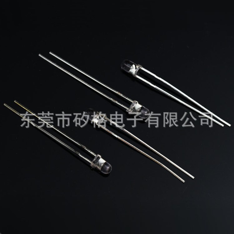 廠家直銷5MMLED 草帽直插燈珠二極管 白發藍 D3長腳LED燈