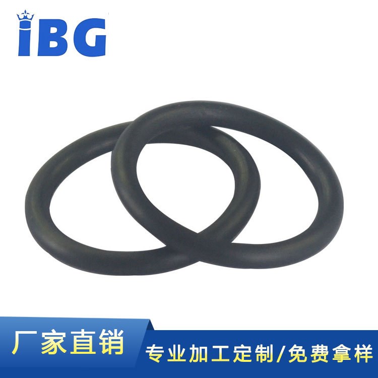廠家供應 耐高溫o型圈 耐腐蝕耐油橡膠圈 丁睛O型圈 可加工定制