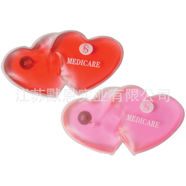 【廠家熱推】雙心形熱袋，heat pack，神奇暖手寶，禮品