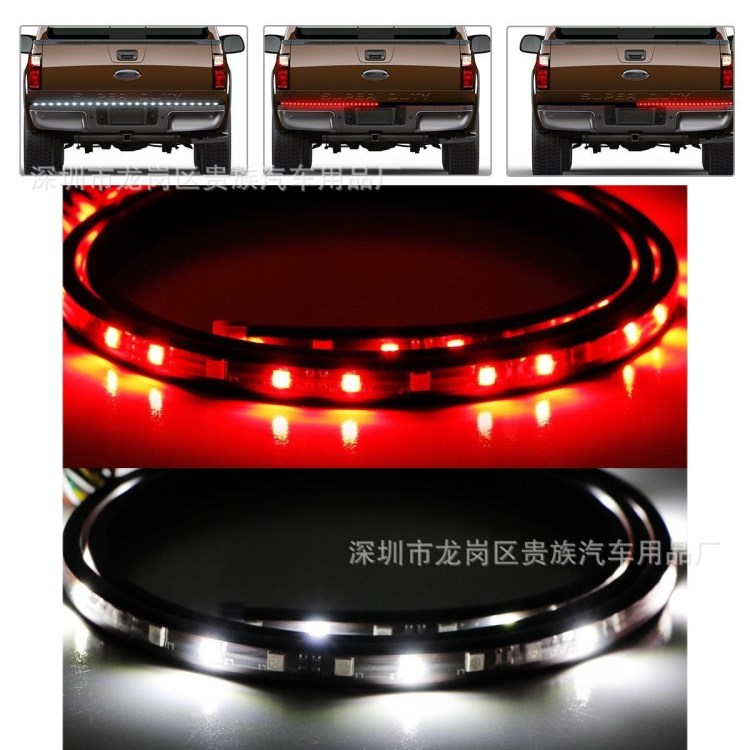 48/49英寸LED Tailgate light bar皮卡车专用LED转向刹车灯条双色