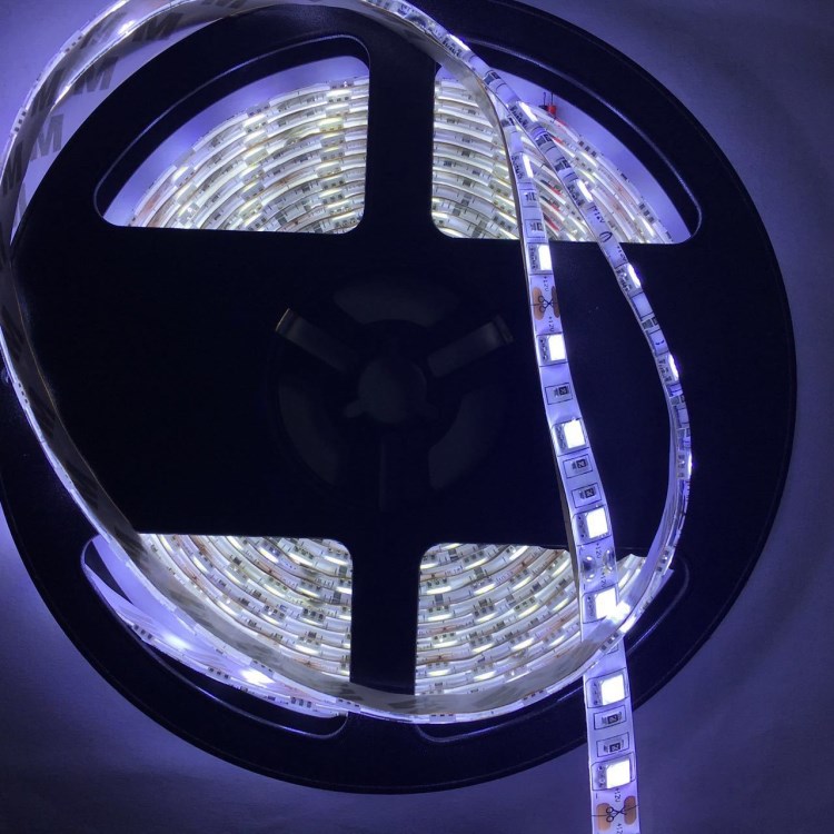 12V 24V 5050SMD貼片LED燈帶 300燈防水滴膠軟燈條 工廠直銷