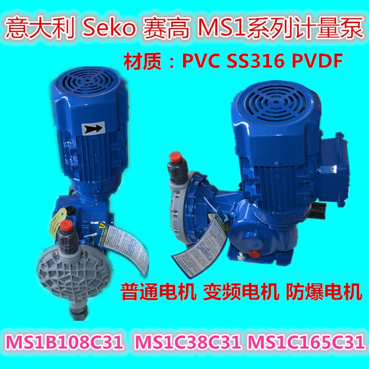 意大利 Seko賽高 加藥計量泵 MS1C138C31 大流量定量泵 塑料泵