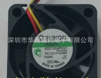 原裝建準SUNON 4020 12V 0.8W KDE1204PKV1 磁懸浮風(fēng)扇