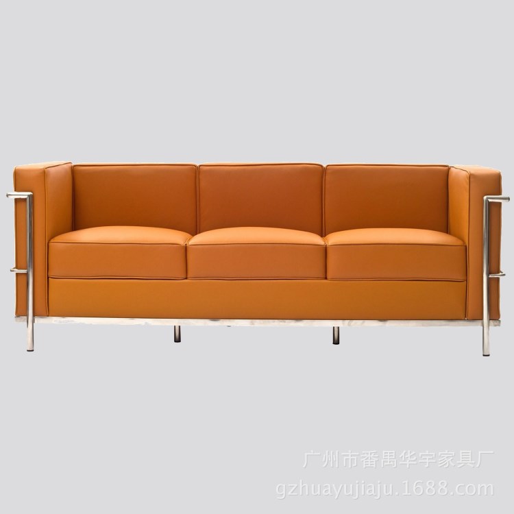 HY-C006   LC2 Sofa    真皮客廳沙發(fā)  真皮沙發(fā)批發(fā)