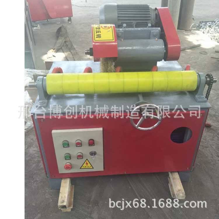小型圓管除銹拋光機外圓打磨拋光機 多功能方管四方面拋光機