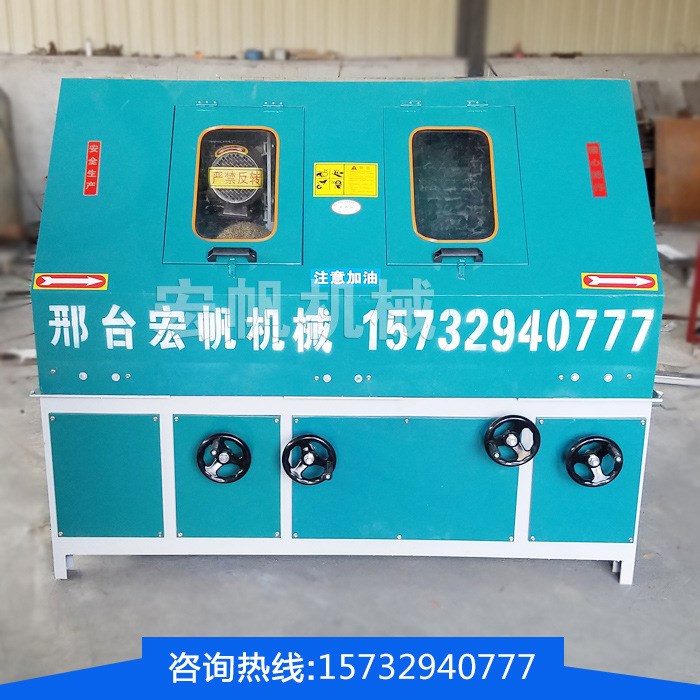 供應全自動數控鐵管除銹拋光機 方管無壓痕拋光機 大型拋管機
