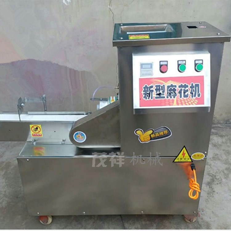 麻花機(jī)全自動(dòng)新型商用麻花機(jī)自動(dòng)淋油自動(dòng)切斷小型炸麻花機(jī)器