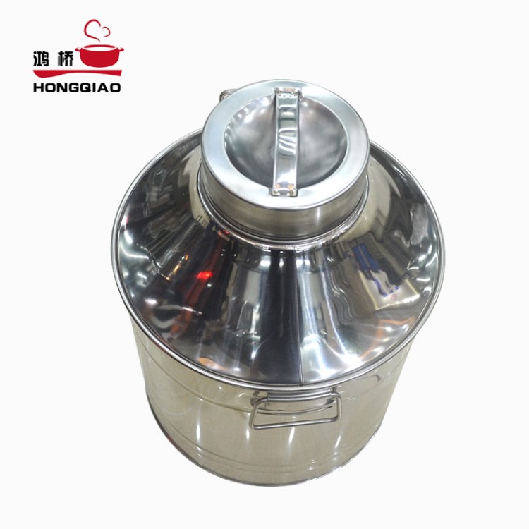 【鴻橋廚具】酒店用品定制加工 不銹鋼油桶  食用油桶 酒桶牛奶桶