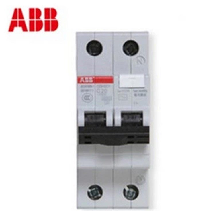 ABB漏電斷路器 1P 20A空氣開關帶漏電開關 漏保空開GSH201-C20