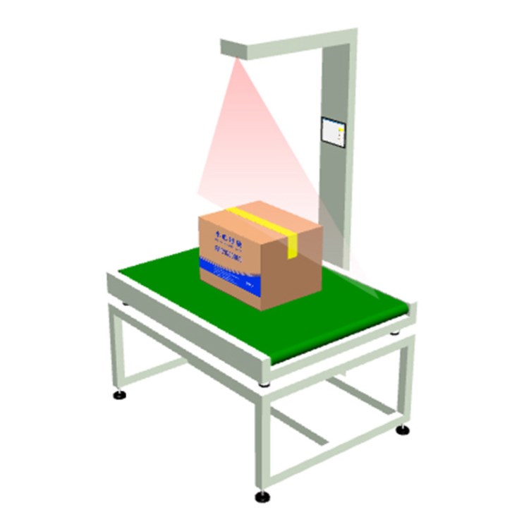 Goodscan200P一體測(cè)量體積秤 尺寸測(cè)量掃碼物流快遞稱重秤皮帶秤