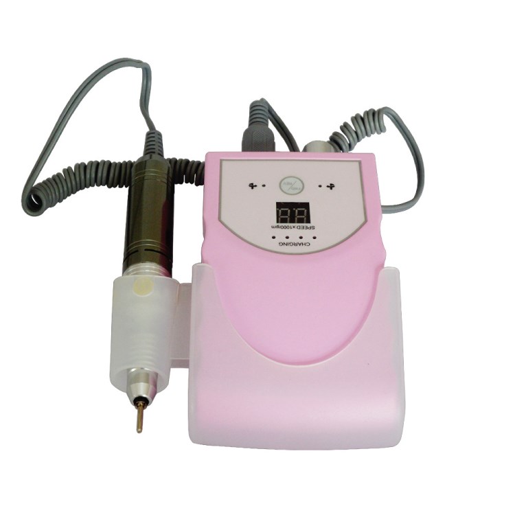 新款便攜式高容量電池充電美甲打磨機 美甲機器 美甲工具批發