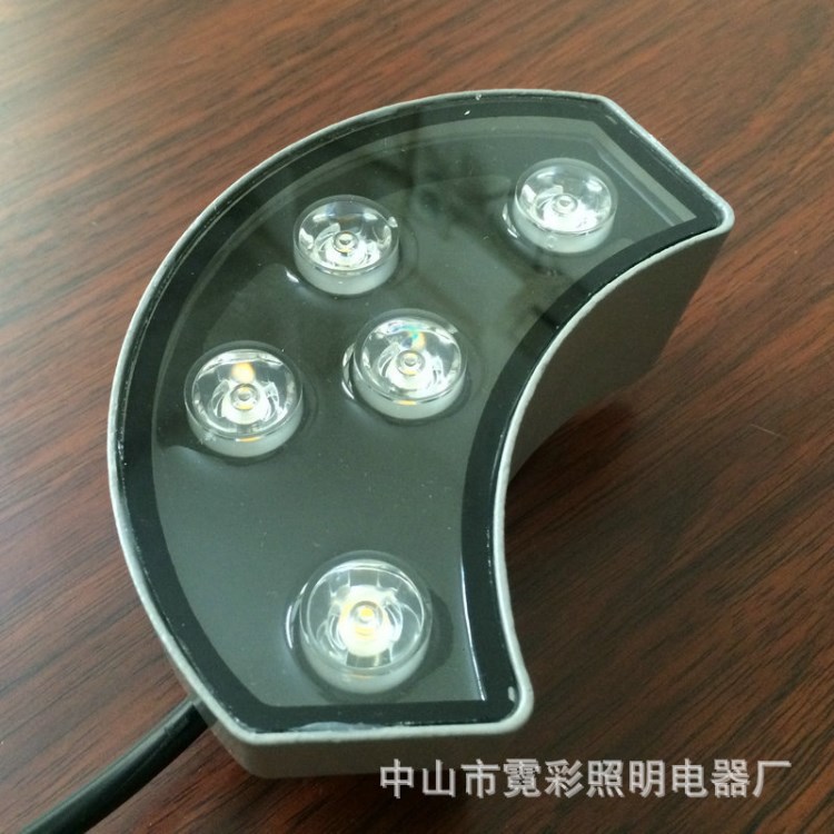 LED瓦楞灯 5W扇贝瓦楞灯 工程亮化灯具瓦片灯 压铸铝合金led灯具