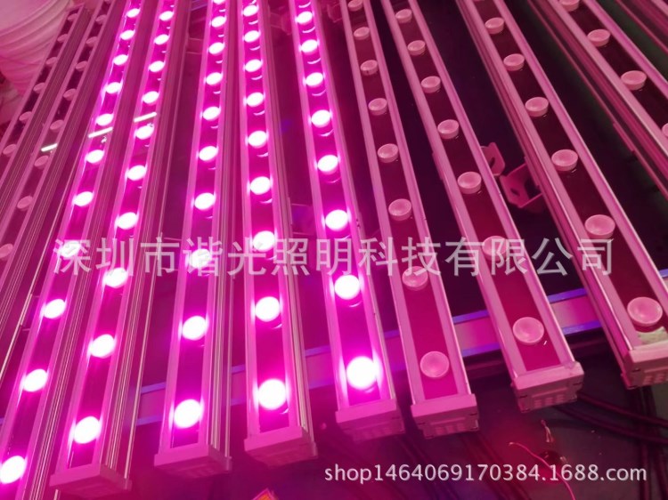 LED洗墻燈12W18W24W36W48W橋梁河道亮化DMX512控制彩色RGB大功率