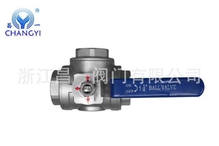 厂家直销低平台手动三通内螺纹球阀、不锈钢T型、L型丝扣三通球阀