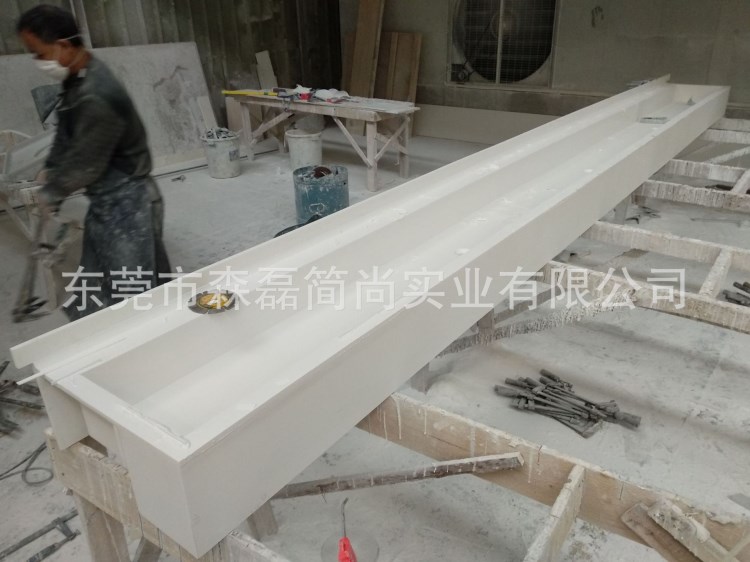 供應(yīng)佛山人造石櫥房衛(wèi)生間水槽 人造石 水槽 來(lái)圖訂制