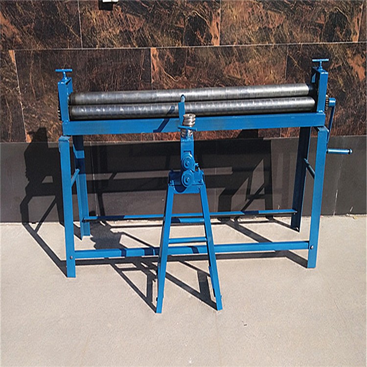 銷售 白鐵皮卷板機 小型手動卷圓機 管道保溫咬邊機 鍍鋅板卷管機