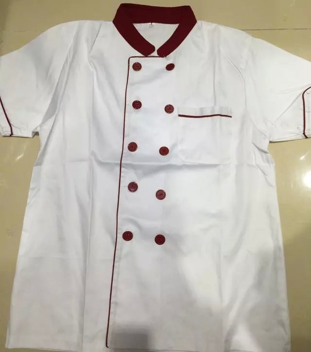 廠家定做  廚師服， 棉 不起球  不變形   可絲印 可刺繡