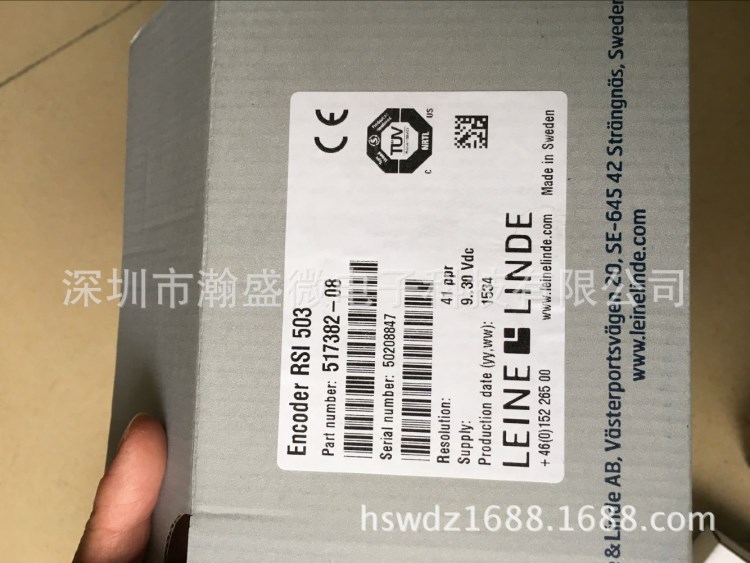 RSI 503 517382-08 LEINE LINDE 萊納林德 編碼器