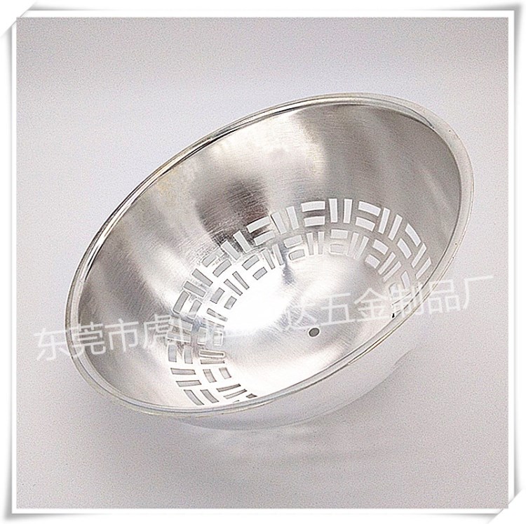 東莞廠家直銷不銹鋼碗 金屬瀝水碗 水果盛放容器 廚房用品