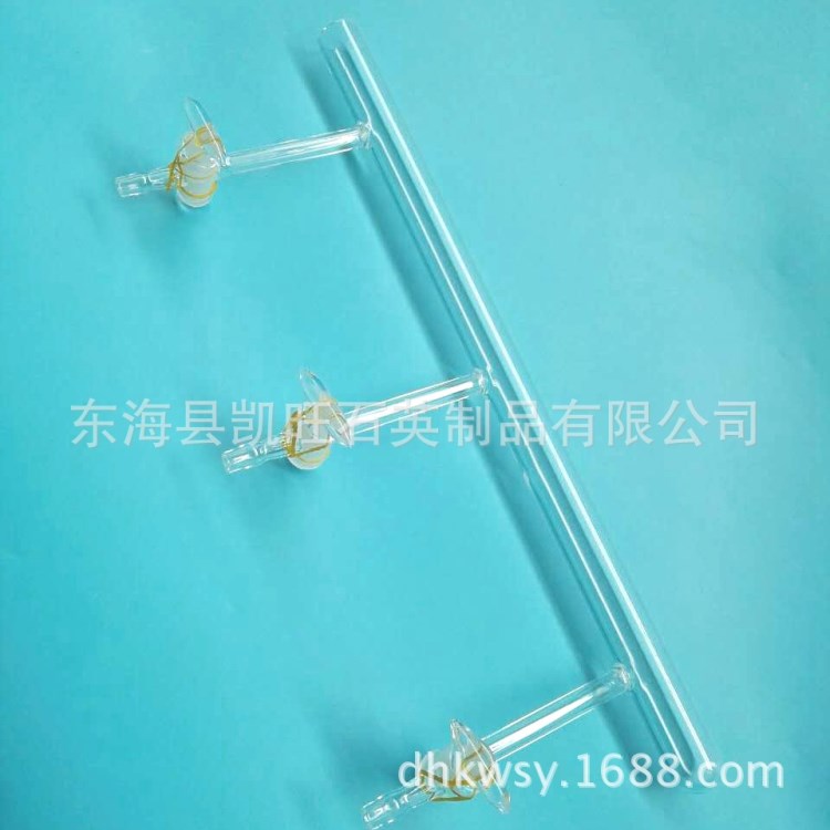 異形石英玻璃管多頭石英管 按客戶要求定做