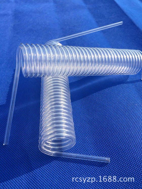 石英螺旋管厂家直销石英定制品石英玻璃制品定制加工