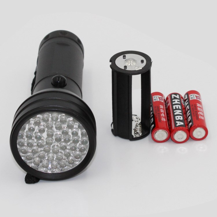 51LED現(xiàn)貨Flashlight UV紫光手電筒 395NM紫外線貨幣防偽探照手電