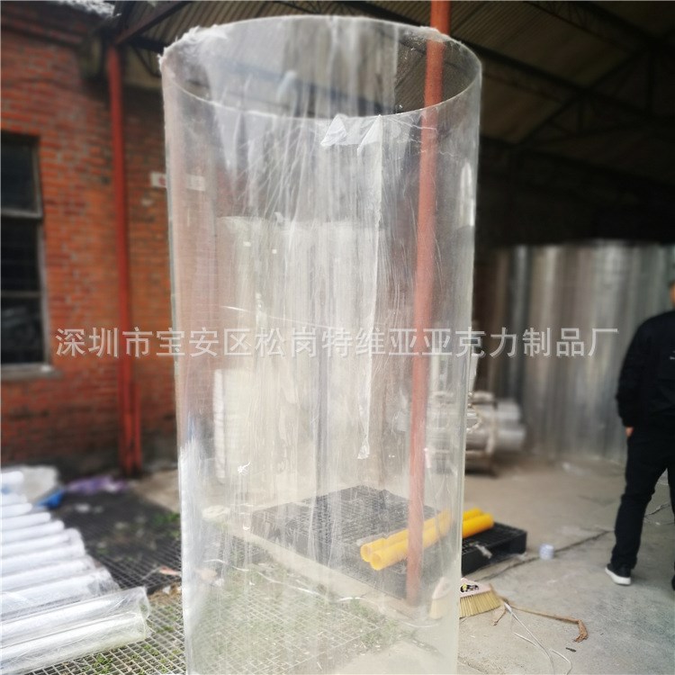 PC管大口徑 外徑400mm 聚碳酸酯管  透明塑料空心 耐高溫 耐高壓