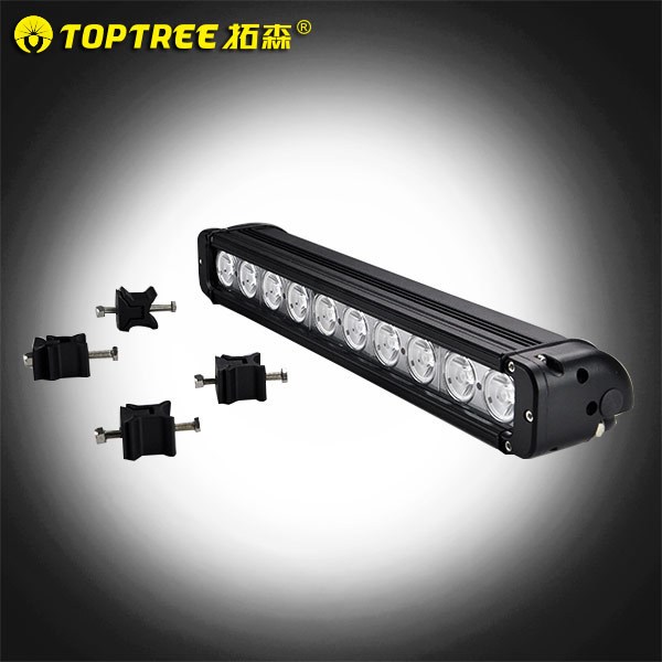 100W LED長(zhǎng)條燈 汽車(chē)改裝射燈 單排CREE車(chē)頂燈 輔助車(chē)燈