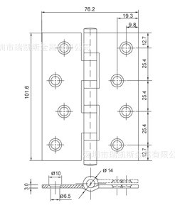 海福樂合頁