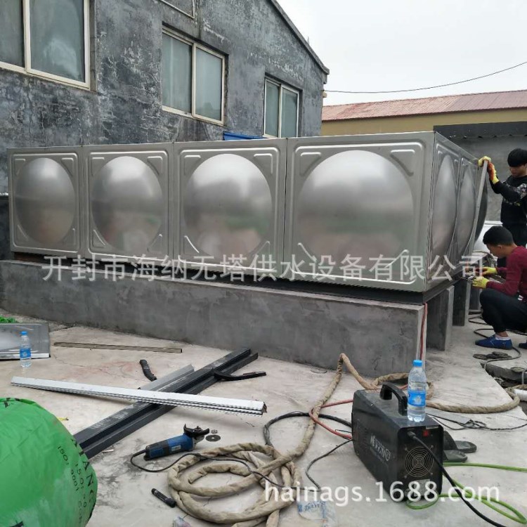 海納現場組裝 不銹鋼水箱 焊接304不銹鋼保溫水箱
