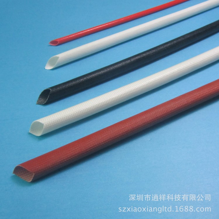 打折，0.5mm~40mm，阻燃耐溫200℃，耐高溫套管 玻璃纖維管