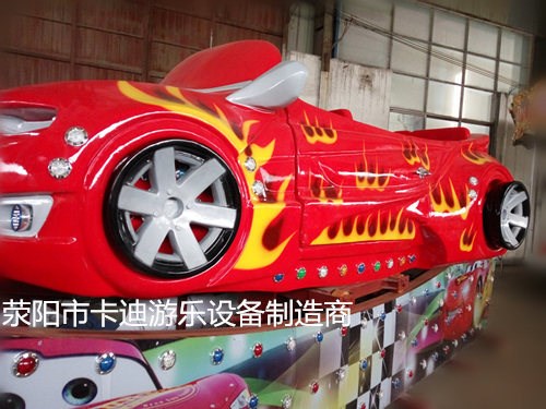 公園游樂設備迷你飛車刺激好玩的彎月飄車/鄭州卡迪迷你飛車