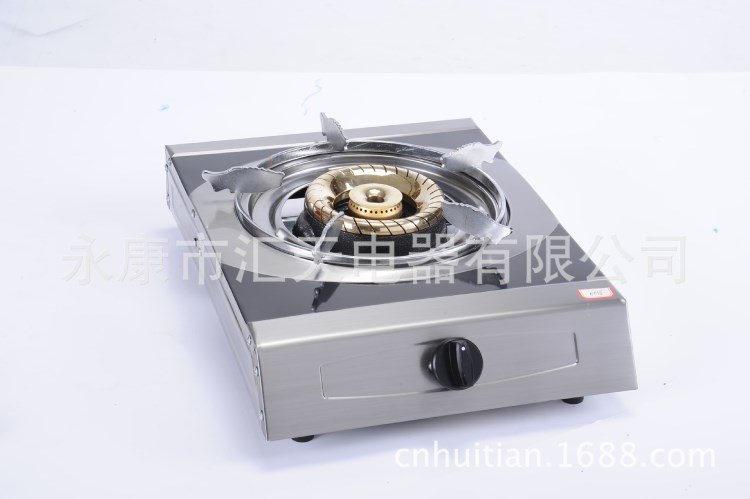供應單灶HT-G-1026單眼燃氣爐雙眼煤氣灶三眼煤氣爐出口貼牌OEM