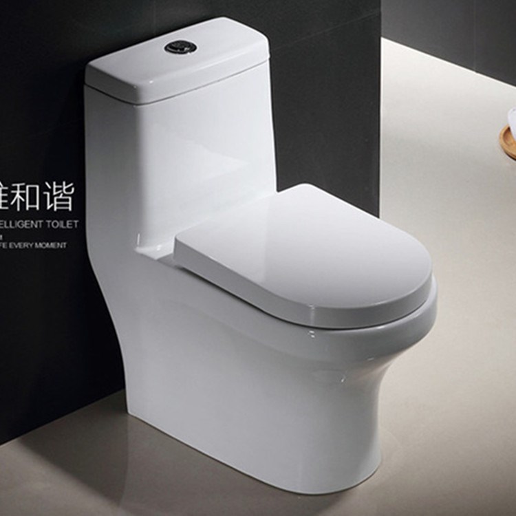 衛浴廠家直銷陶瓷小戶型馬桶坐便器衛生間節水超漩虹吸連體座便器