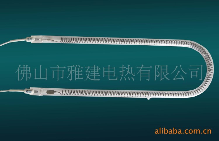供應面包烤箱用 碳纖維螺旋型遠紅外石英發熱管，電熱管 碳纖維電