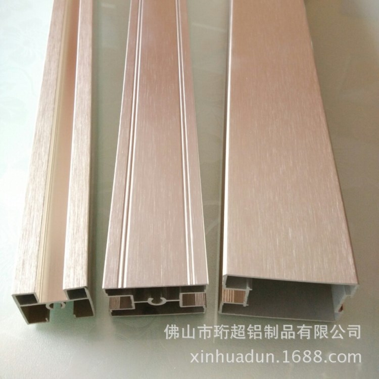 高隔斷鋁型材 辦公家具鋁材 衣柜推拉門型材 佛山廠家批發(fā)