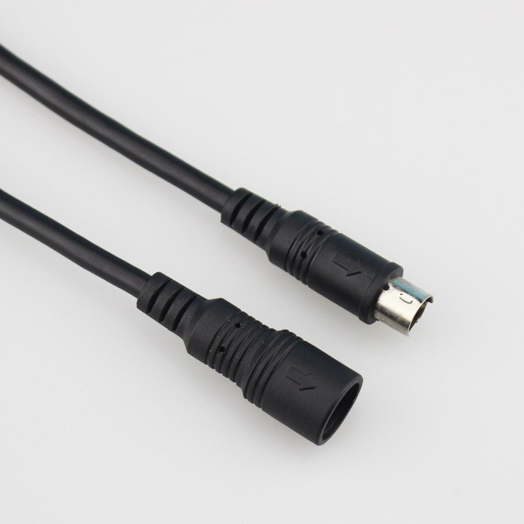 6芯S端子線機(jī)頂盒線6P防塵s video cable 6pin mini din信號線