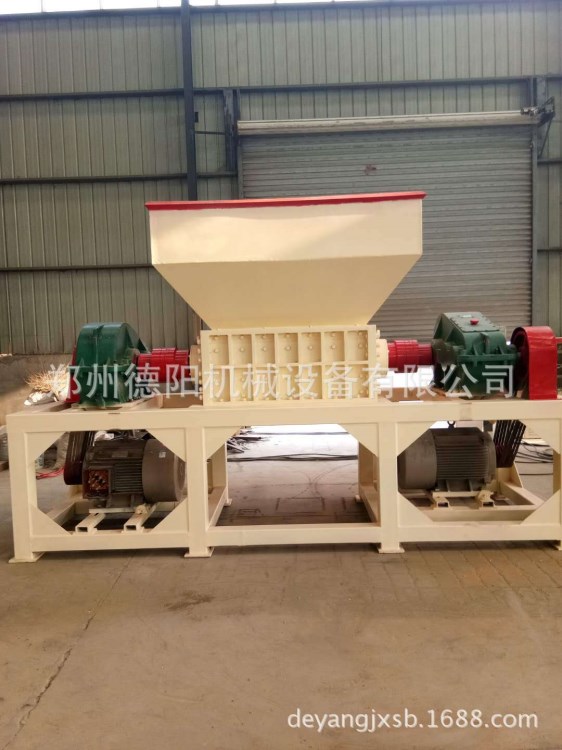 德陽機械 1800型橡膠破碎機 金屬大型雙軸撕碎機廠家 塑料撕碎機