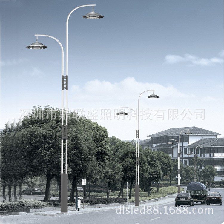 批发3m 4m 5m 6m挑臂高杆路灯LED新农村建设道路照明灯具