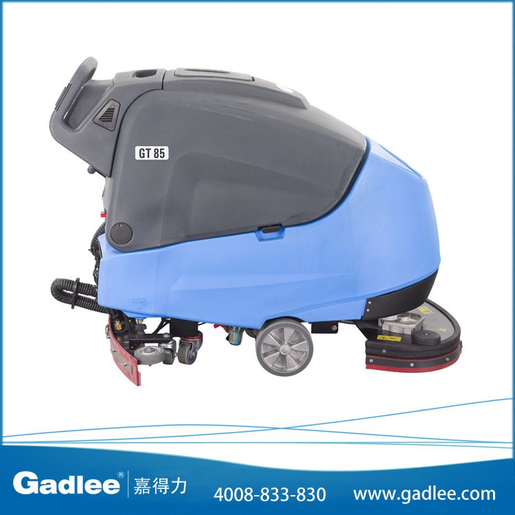 嘉得力Gadlee雙刷手推式 自動(dòng)洗地機(jī)GT85 電瓶式洗地機(jī)