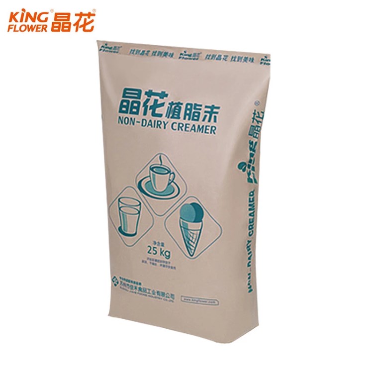 珍珠奶茶原料批發(fā) 晶花奶精植脂末T90 奶茶原料  25Kg