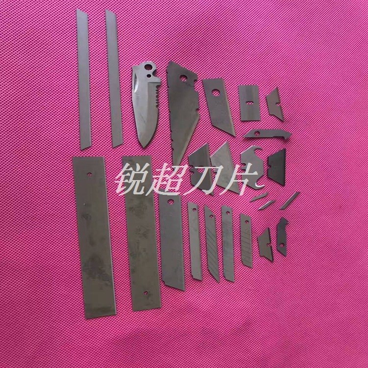 本廠生產(chǎn)異形非標(biāo)刀片  封箱機(jī)刀片  分切機(jī)刀片 三角形刀片