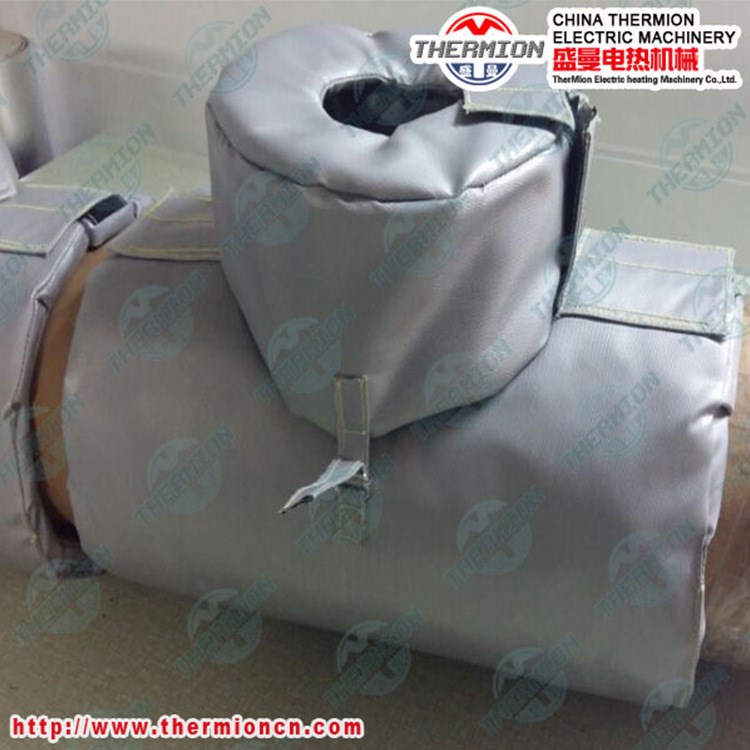 薦   管道截止閥耐高溫纖維保溫套 防火法蘭保溫套  閥門保溫罩