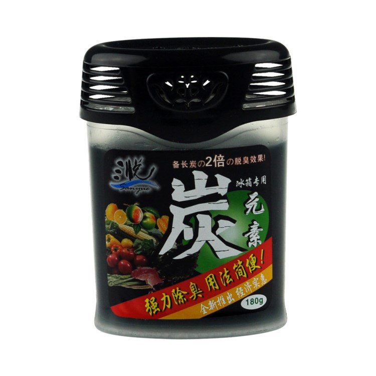 珠海廠家直供脫臭劑 180g三悅炭元素冰箱強(qiáng)力脫臭劑(85508)