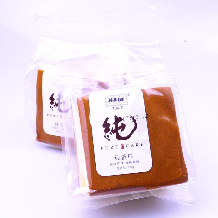 克瑞克新鮮蛋糕松軟可口香甜軟面包整箱120g*32袋團購批發