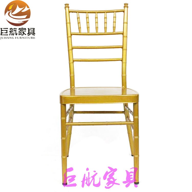 【JH-W90】結(jié)實(shí)耐用適合非洲出租用的竹節(jié)椅 戶外婚禮金屬竹節(jié)椅