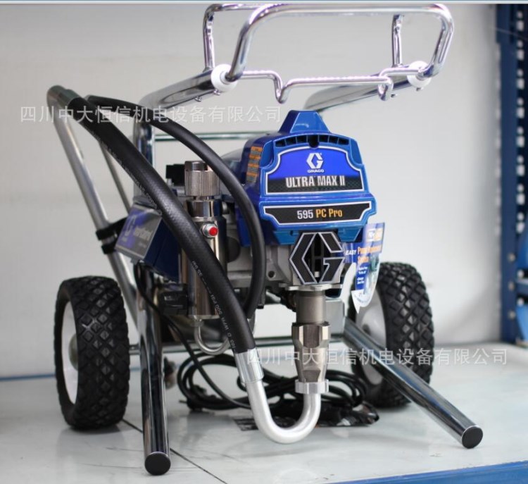 固瑞克595pc高压无气喷涂机原装美国乳胶漆喷涂机工程用