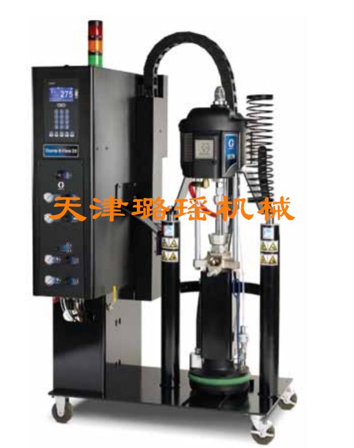 原裝美國固瑞克加熱樹脂打膠泵高熱度高壓C55 壓盤泵19M409膠管