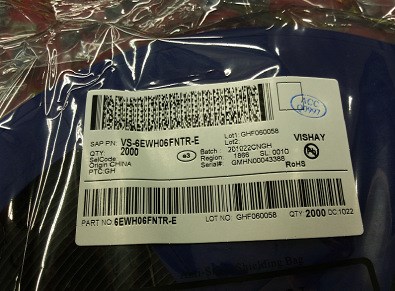 VS-6EWH06FNTR-E -600V-6A貼片快恢復